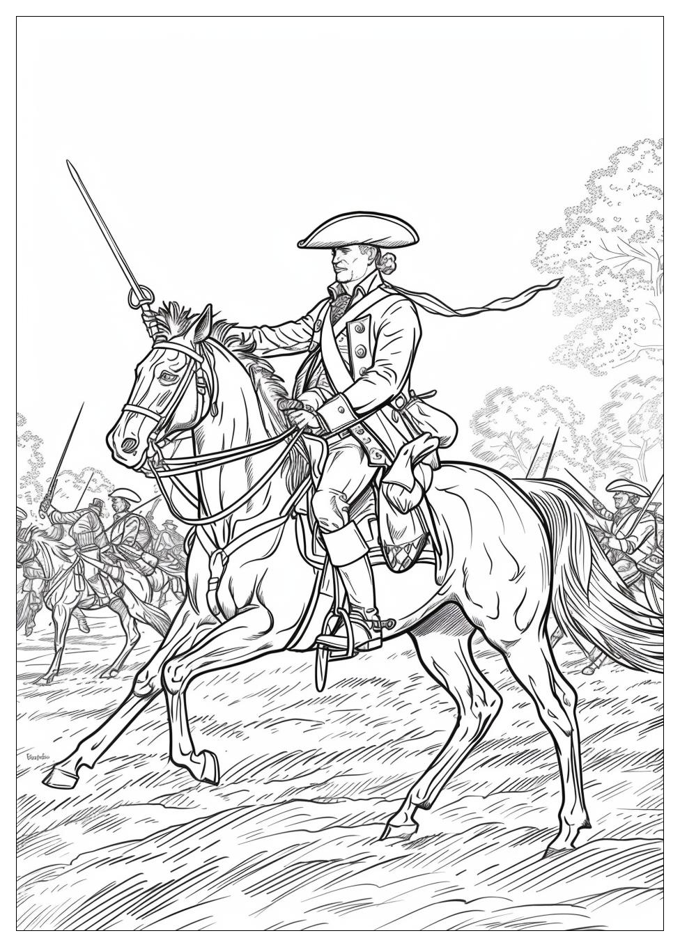 American Revolution Coloring Pages-8