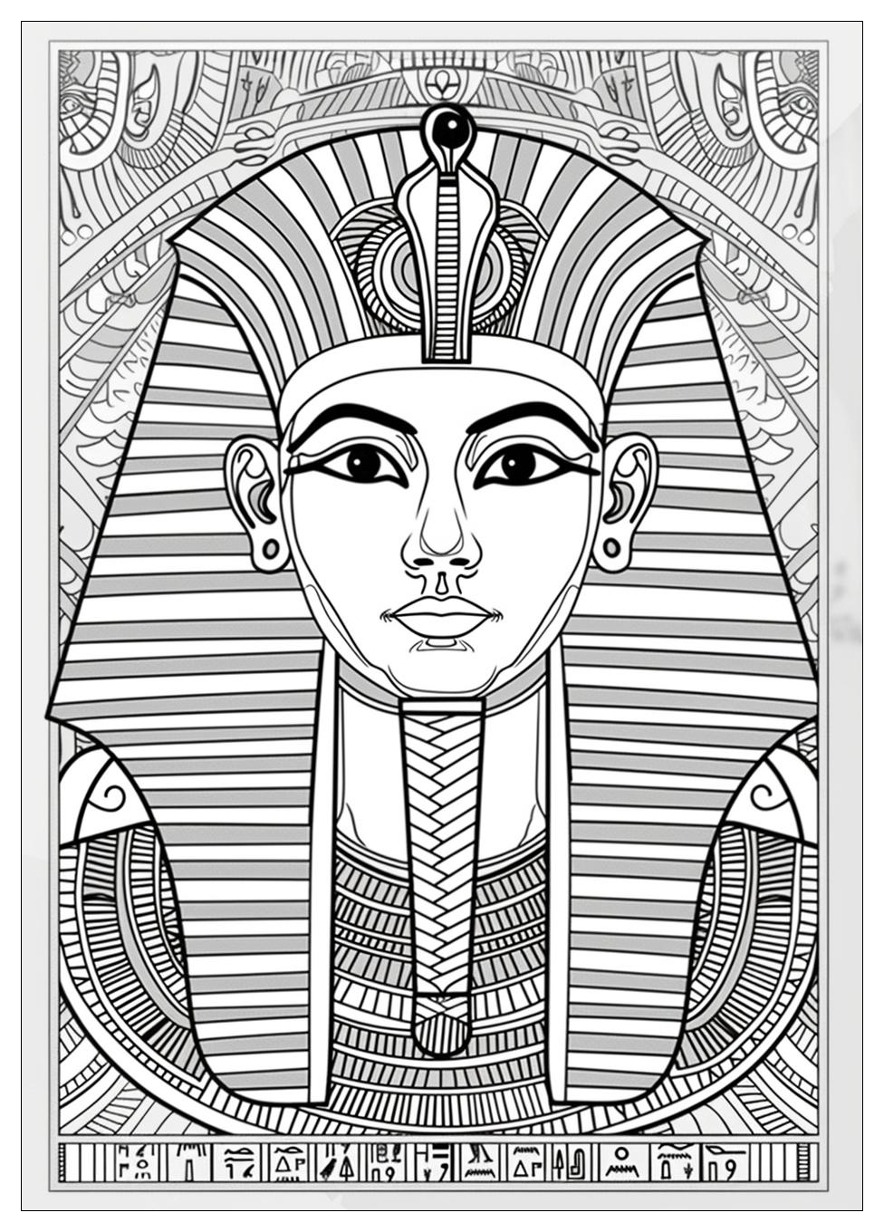 Ancient Egypt Coloring Pages-11