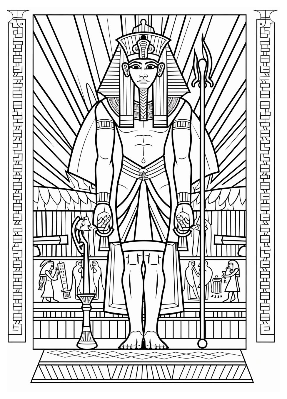 Ancient Egypt Coloring Pages-2