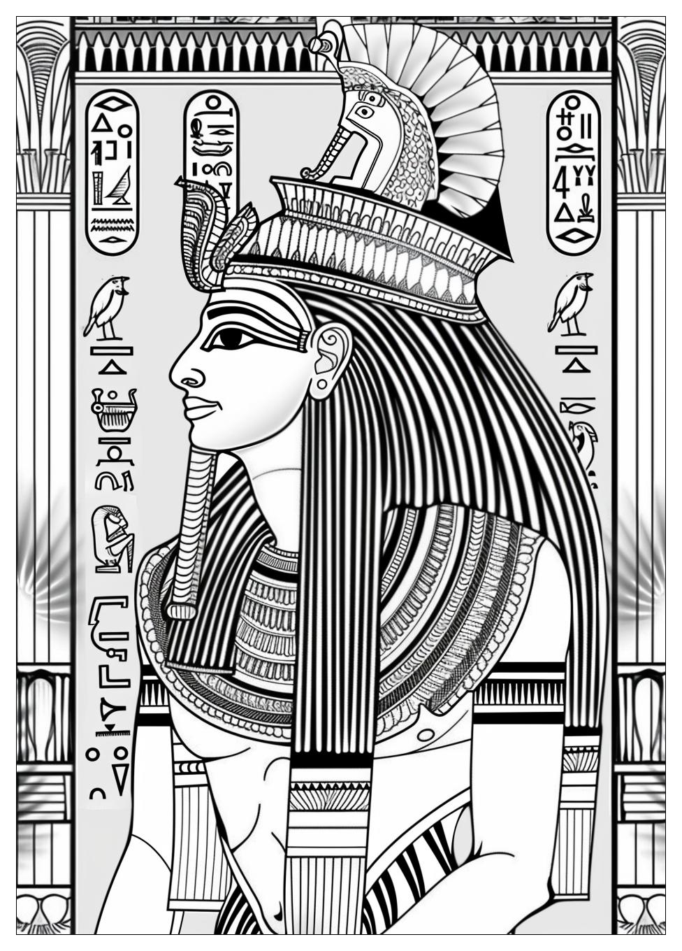 Ancient Egypt Coloring Pages-7