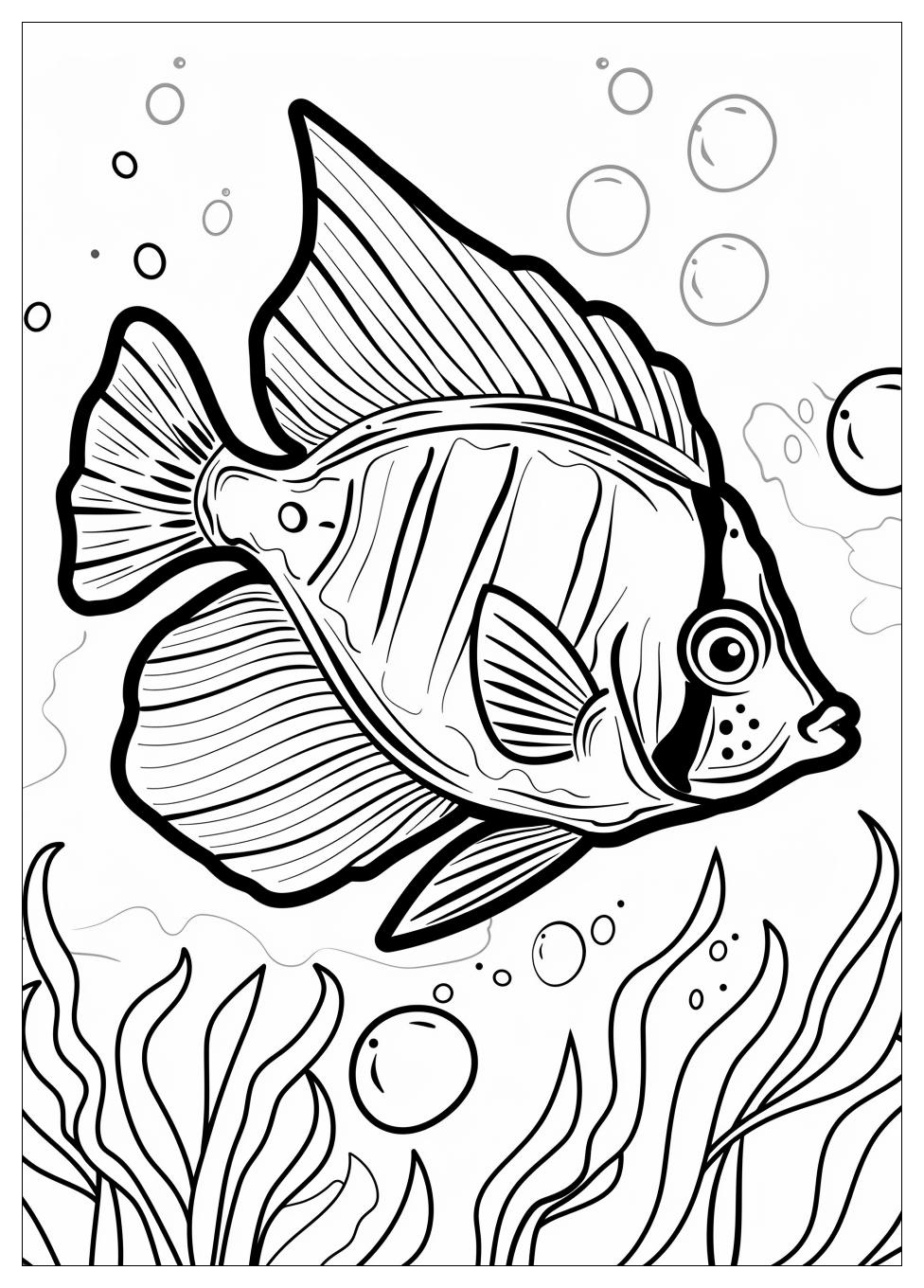 Anglefish Coloring Pages-10