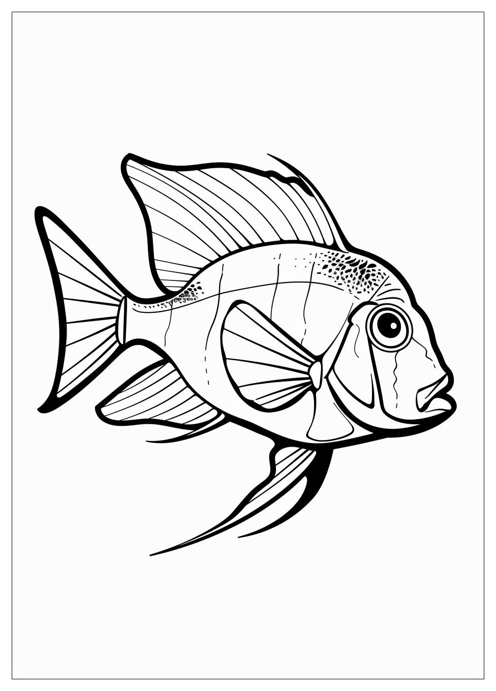 Anglefish Coloring Pages-12