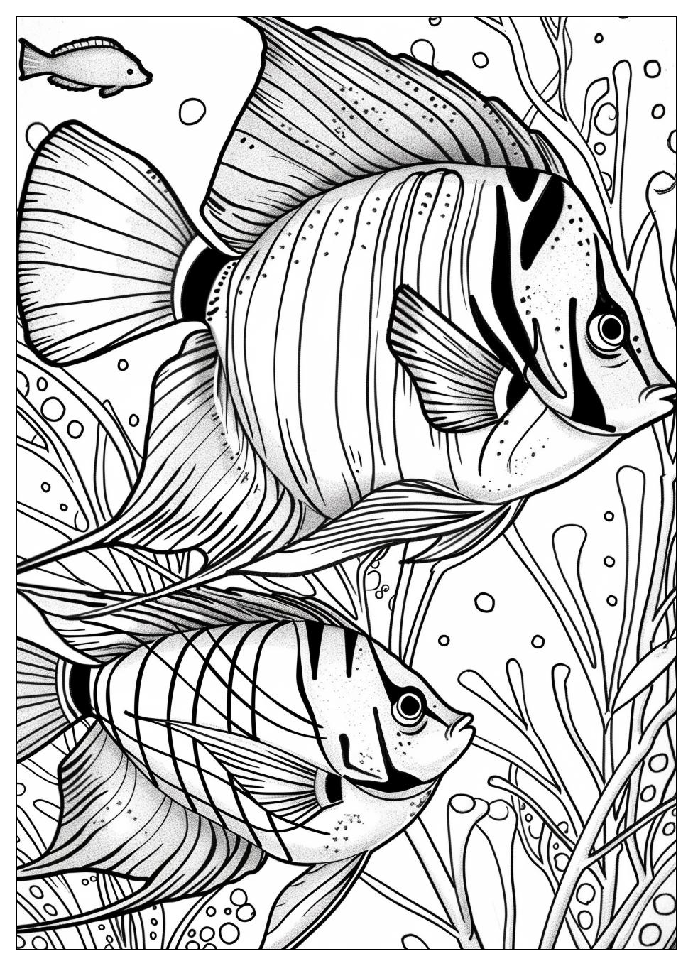 Anglefish Coloring Pages-14