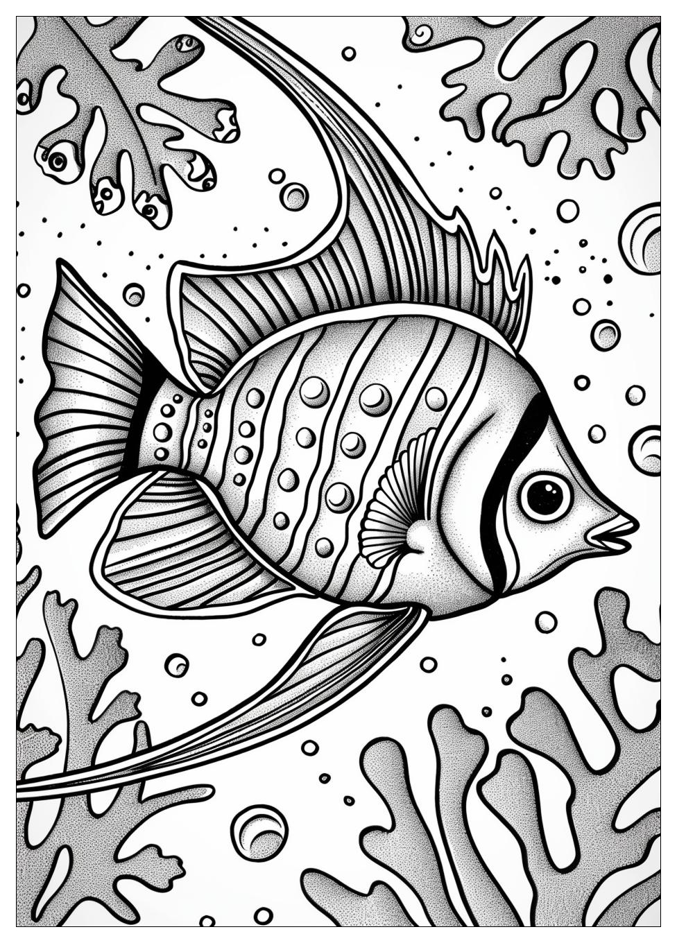 Anglefish Coloring Pages-15