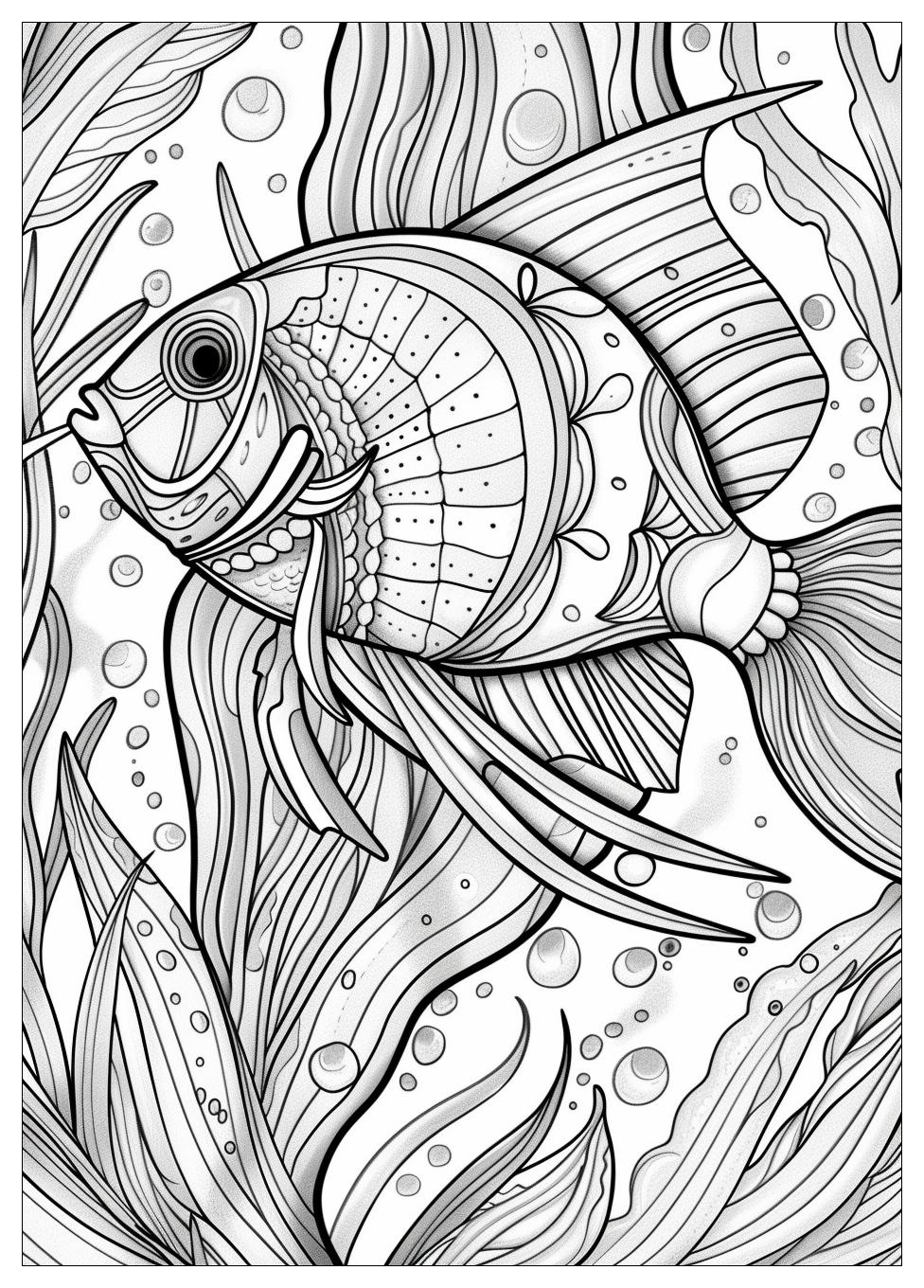 Anglefish Coloring Pages-17