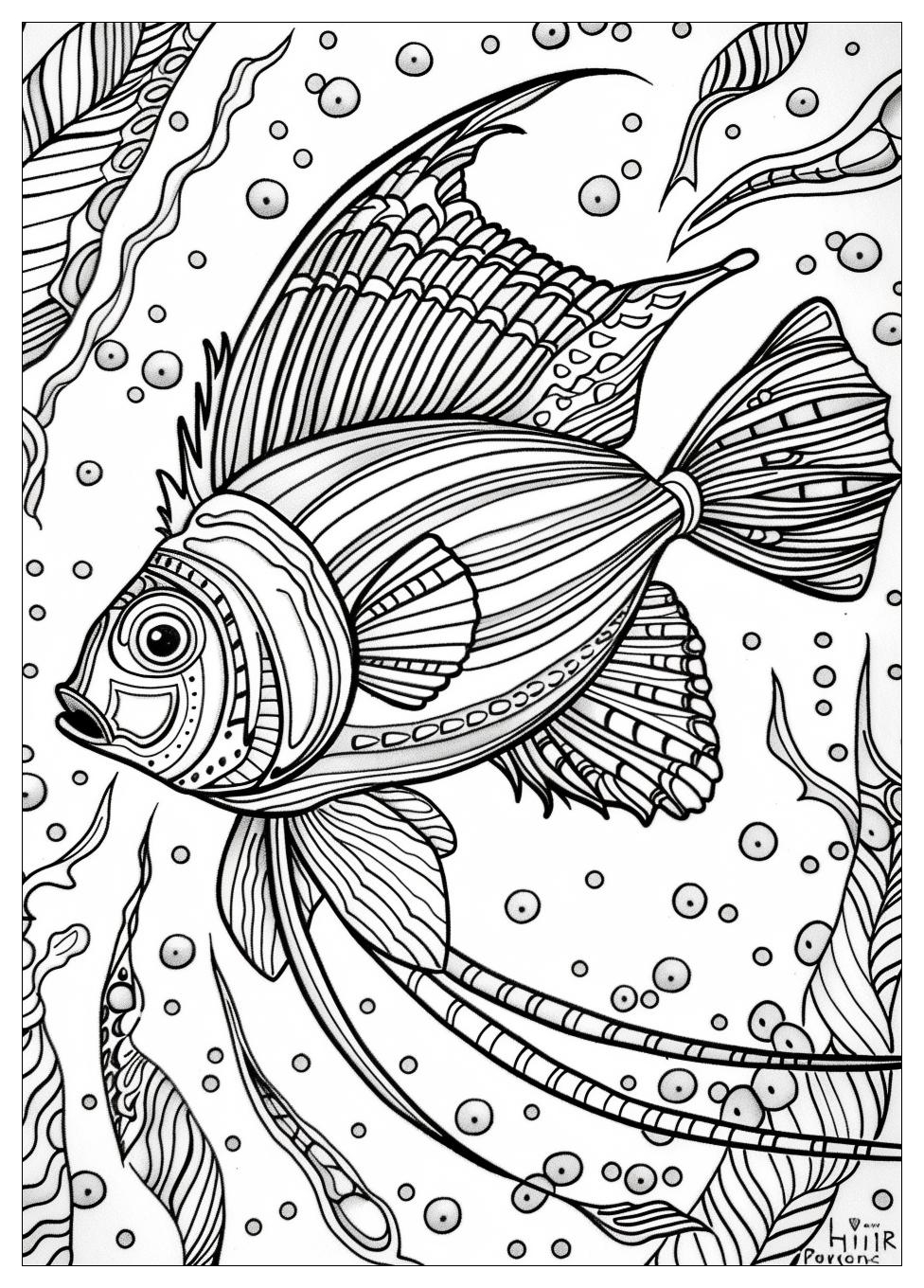 Anglefish Coloring Pages-18