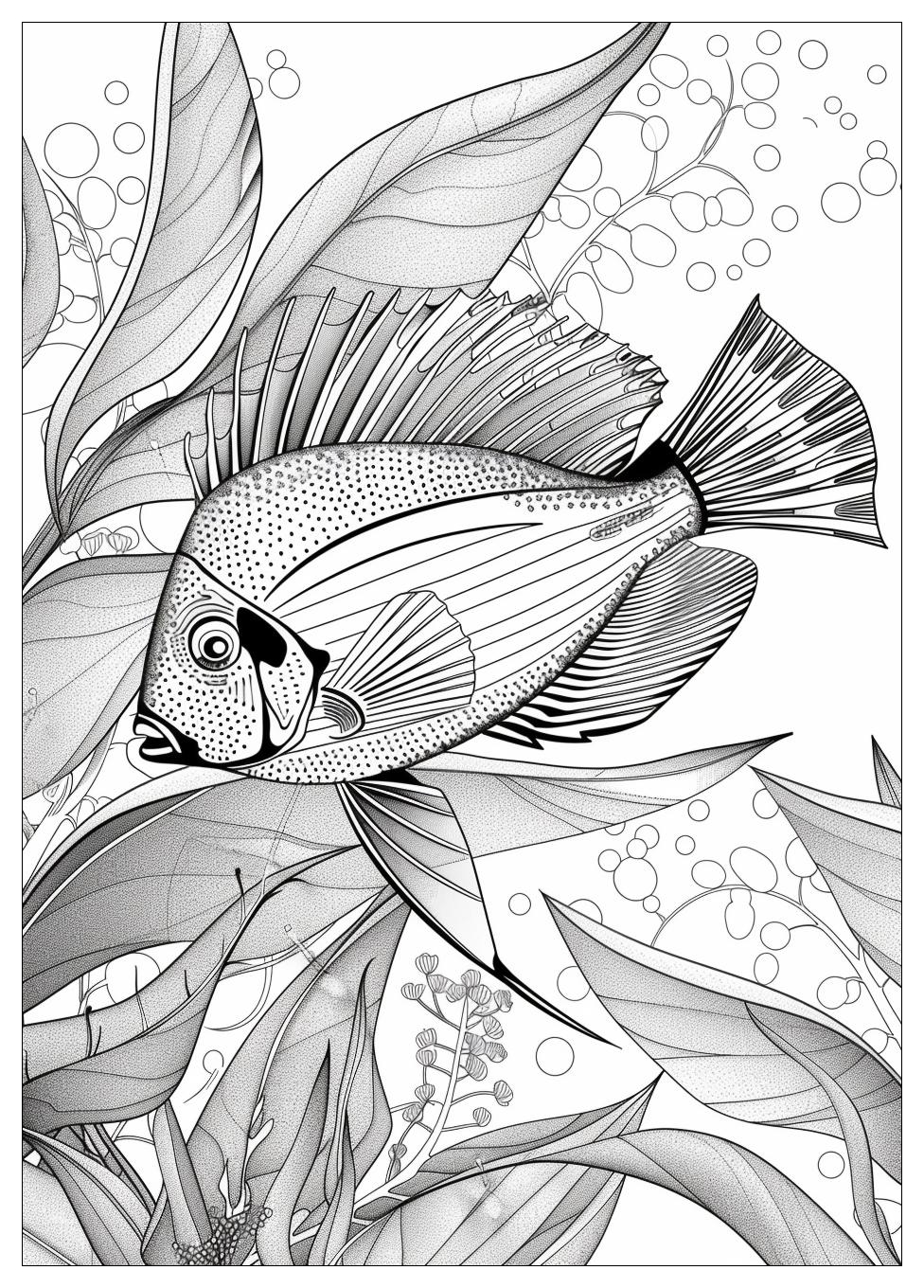 Anglefish Coloring Pages-20