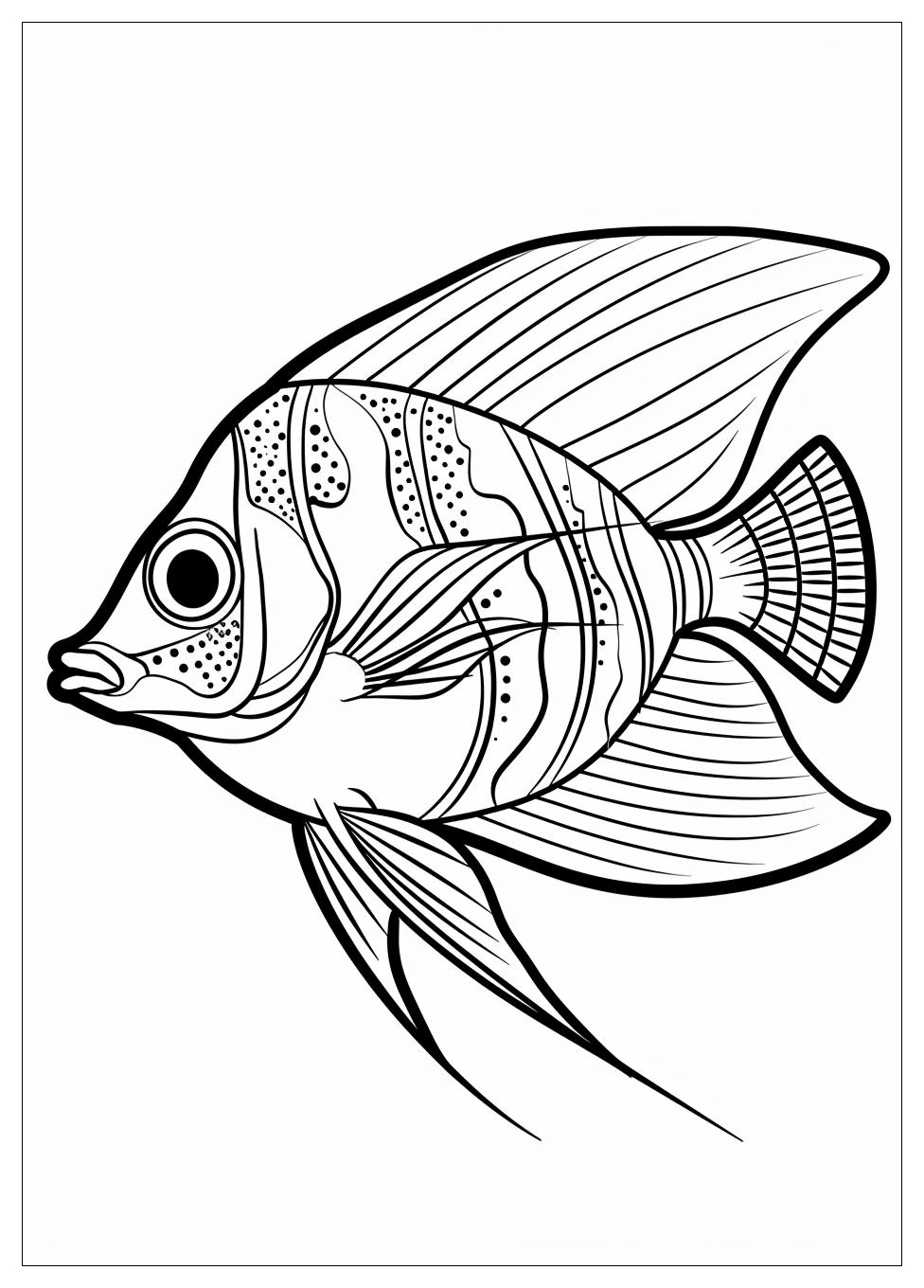 Anglefish Coloring Pages-6