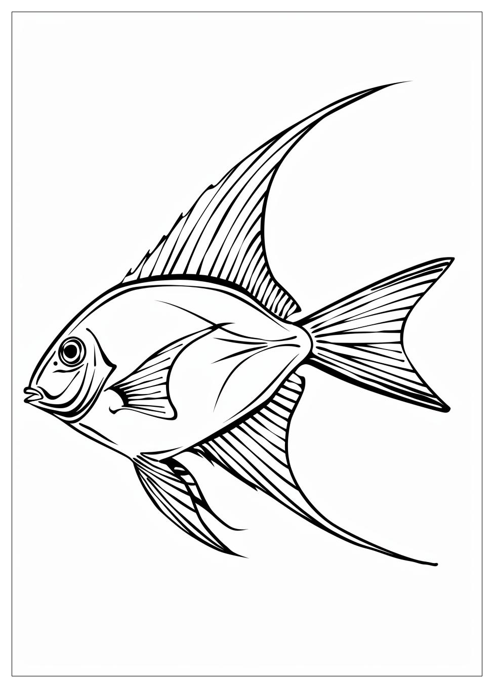 Anglefish Coloring Pages-9