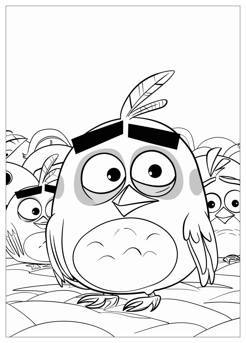 Angry Birds Coloring Pages-10