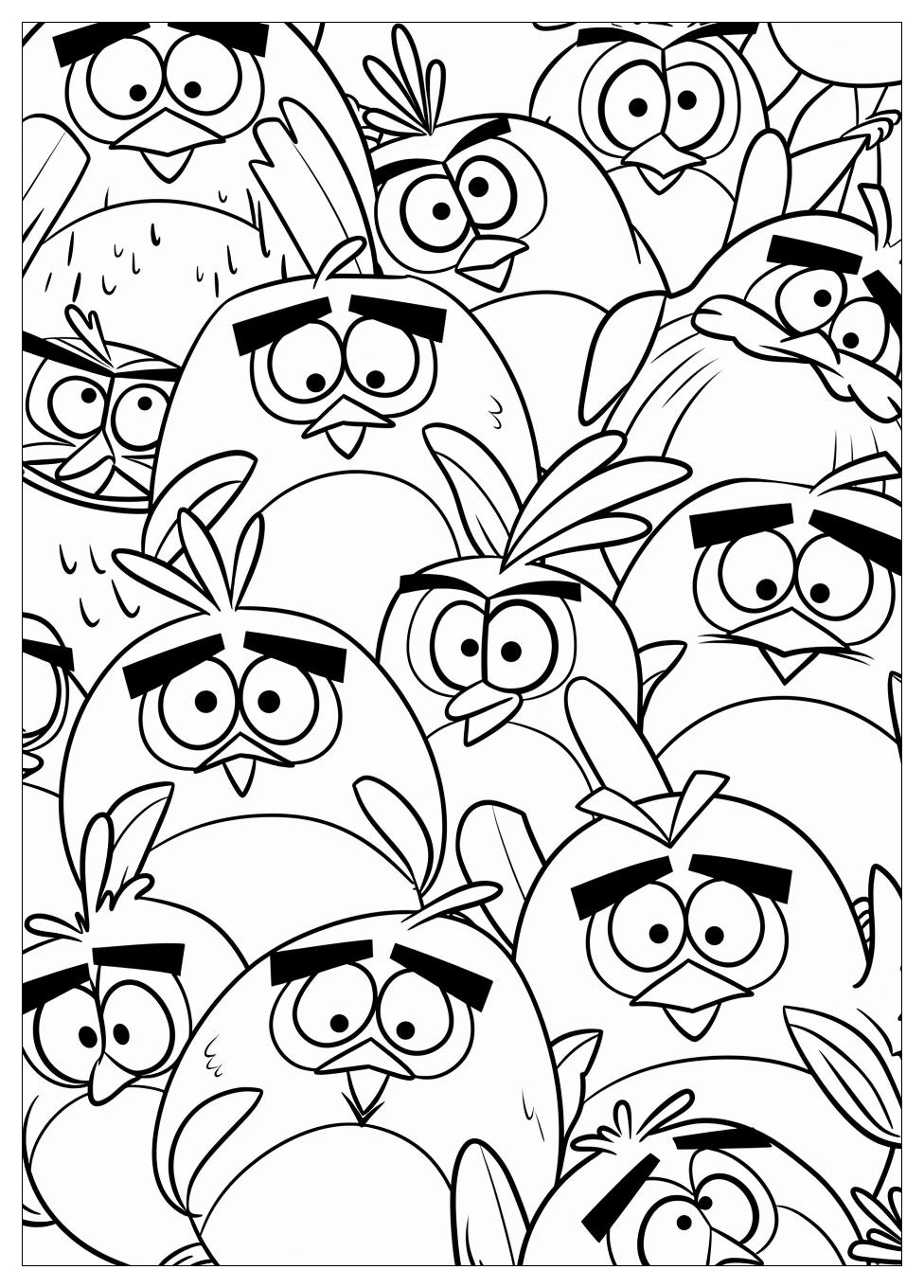 Angry Birds Coloring Pages-11