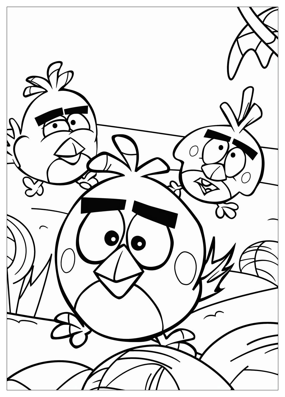 Angry Birds Coloring Pages-12