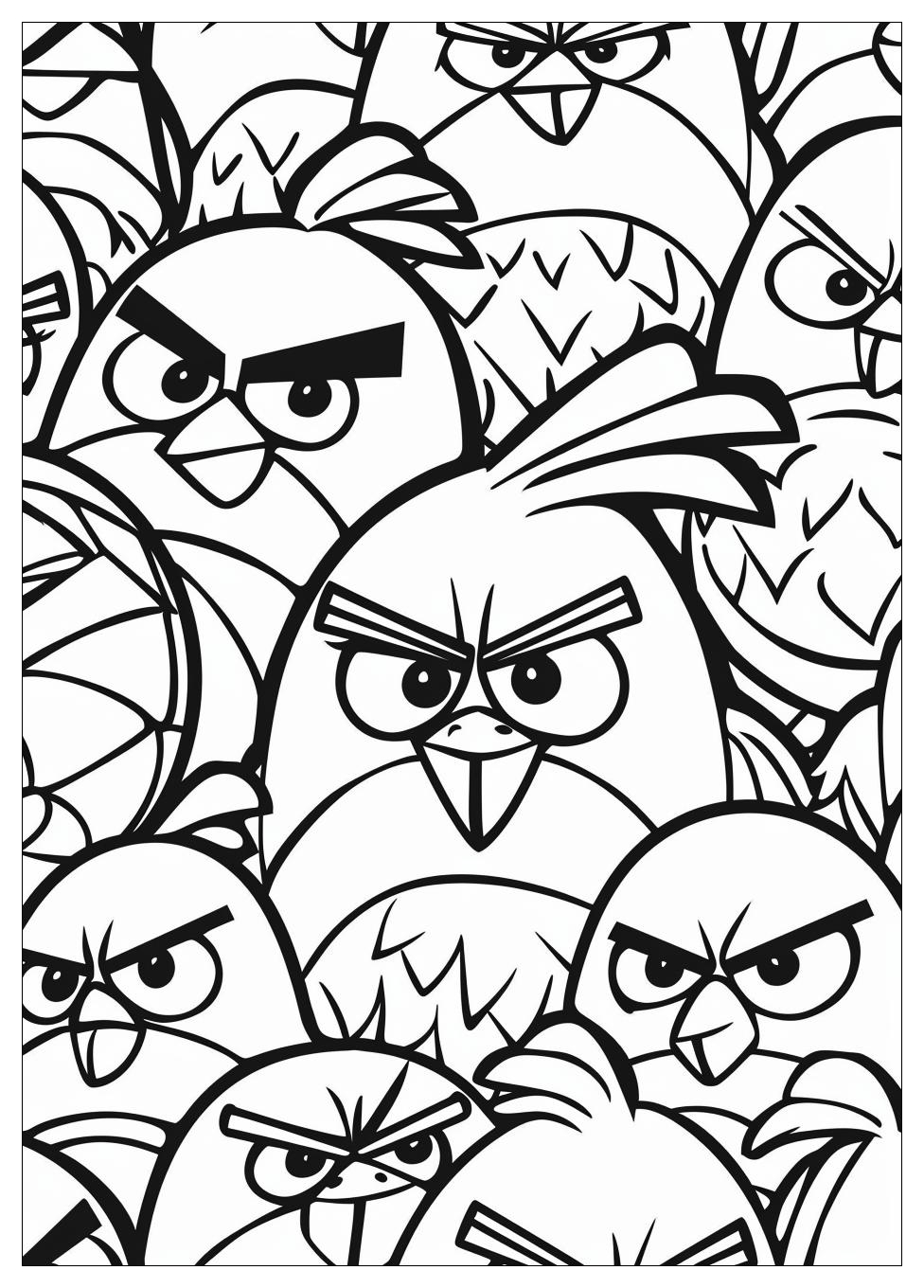 Angry Birds Coloring Pages-13