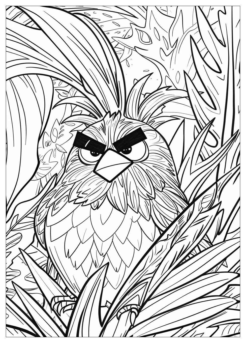 Angry Birds Coloring Pages-14