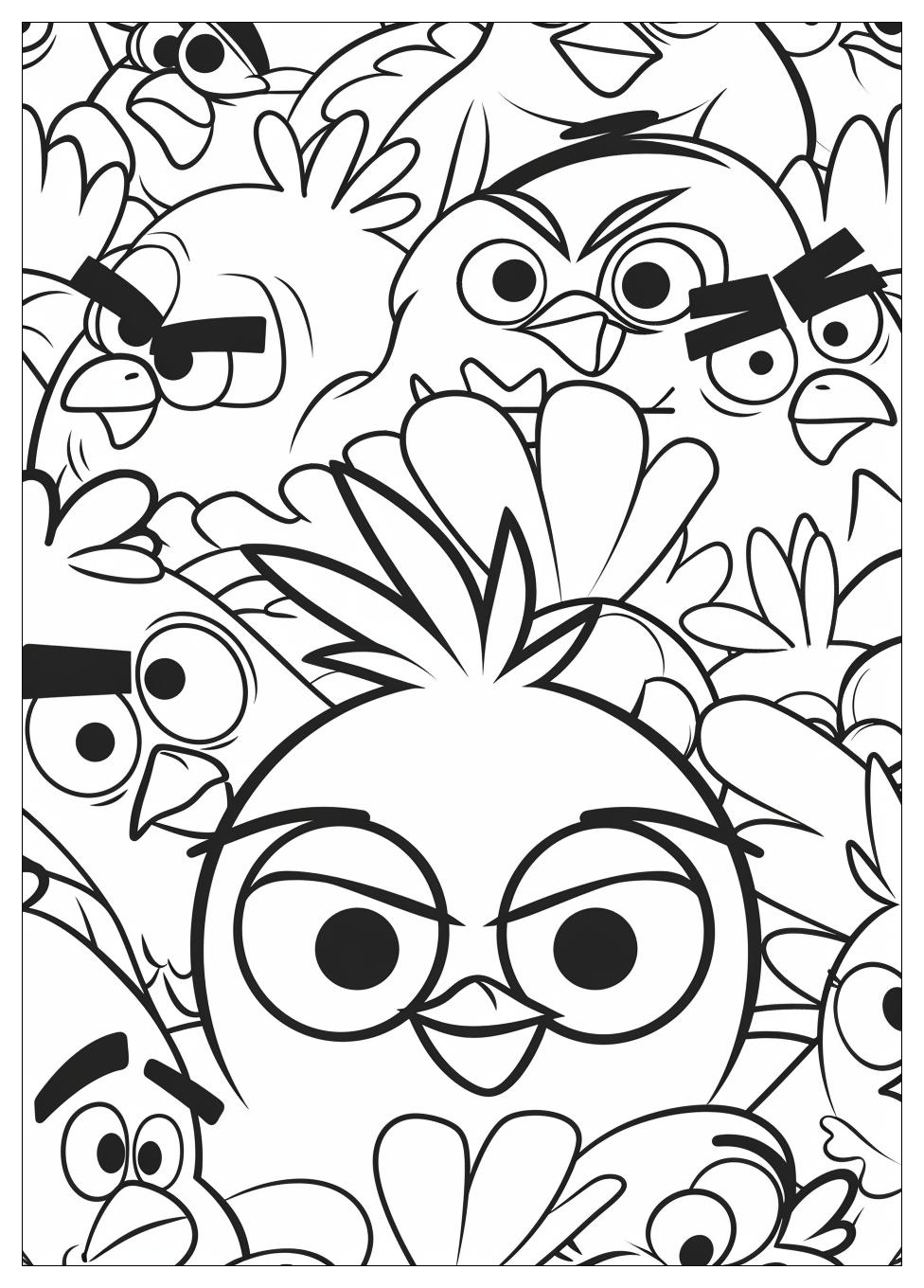 Angry Birds Coloring Pages-15