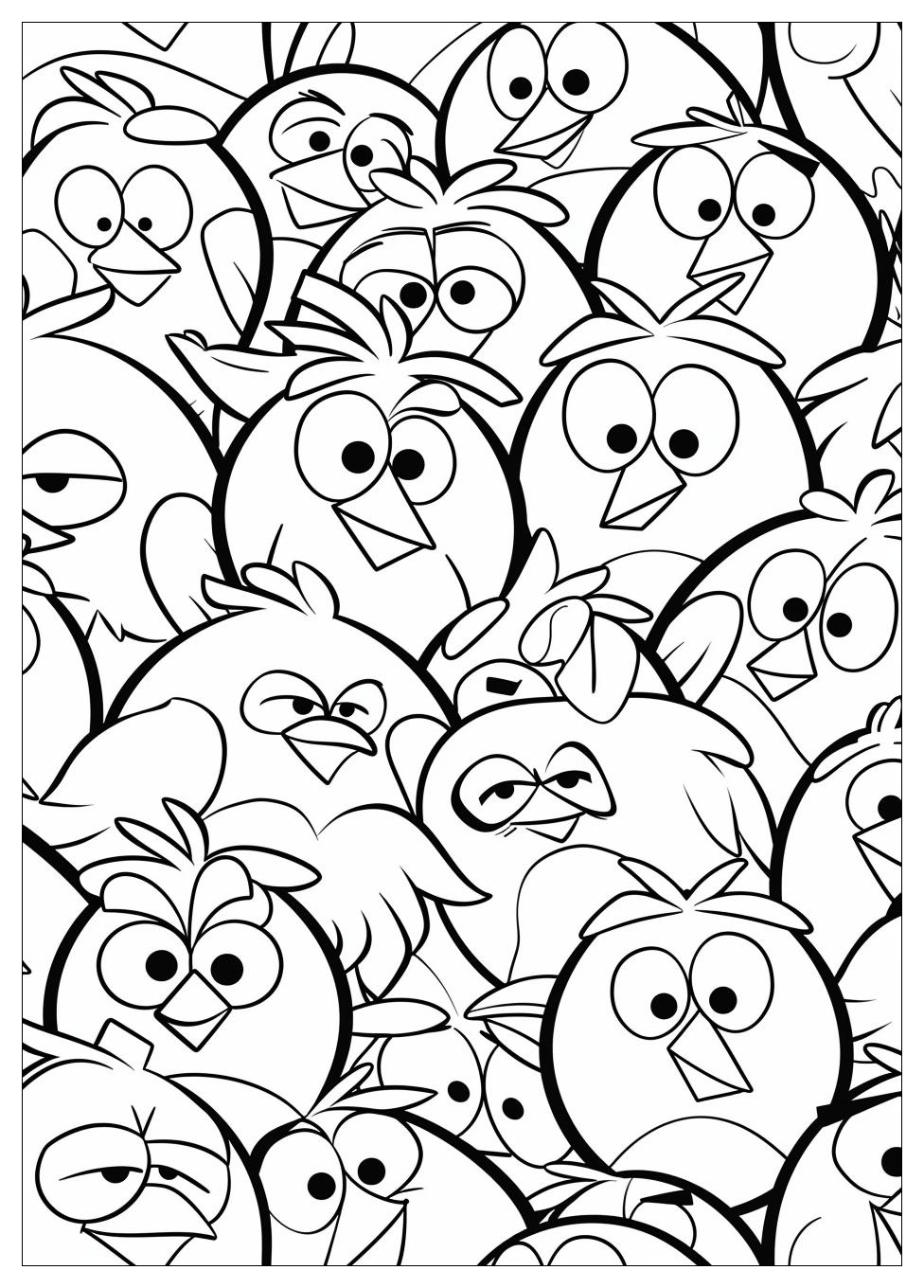 Angry Birds Coloring Pages-16