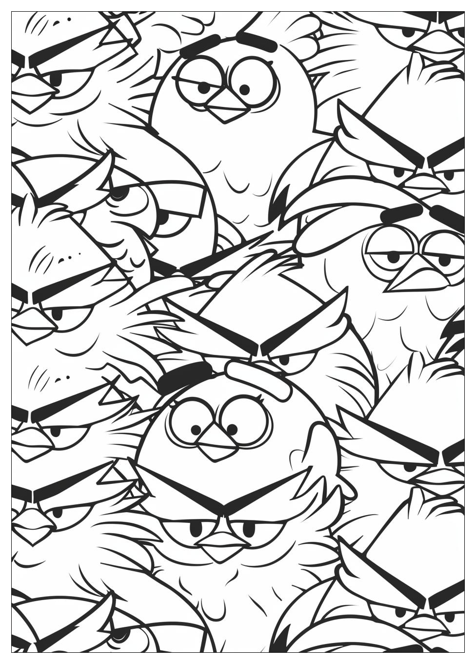 Angry Birds Coloring Pages-17