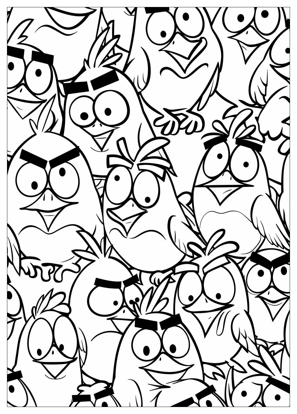 Angry Birds Coloring Pages-18