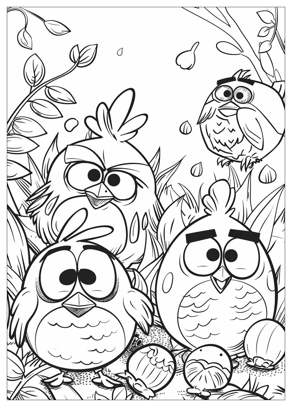 Angry Birds Coloring Pages-19