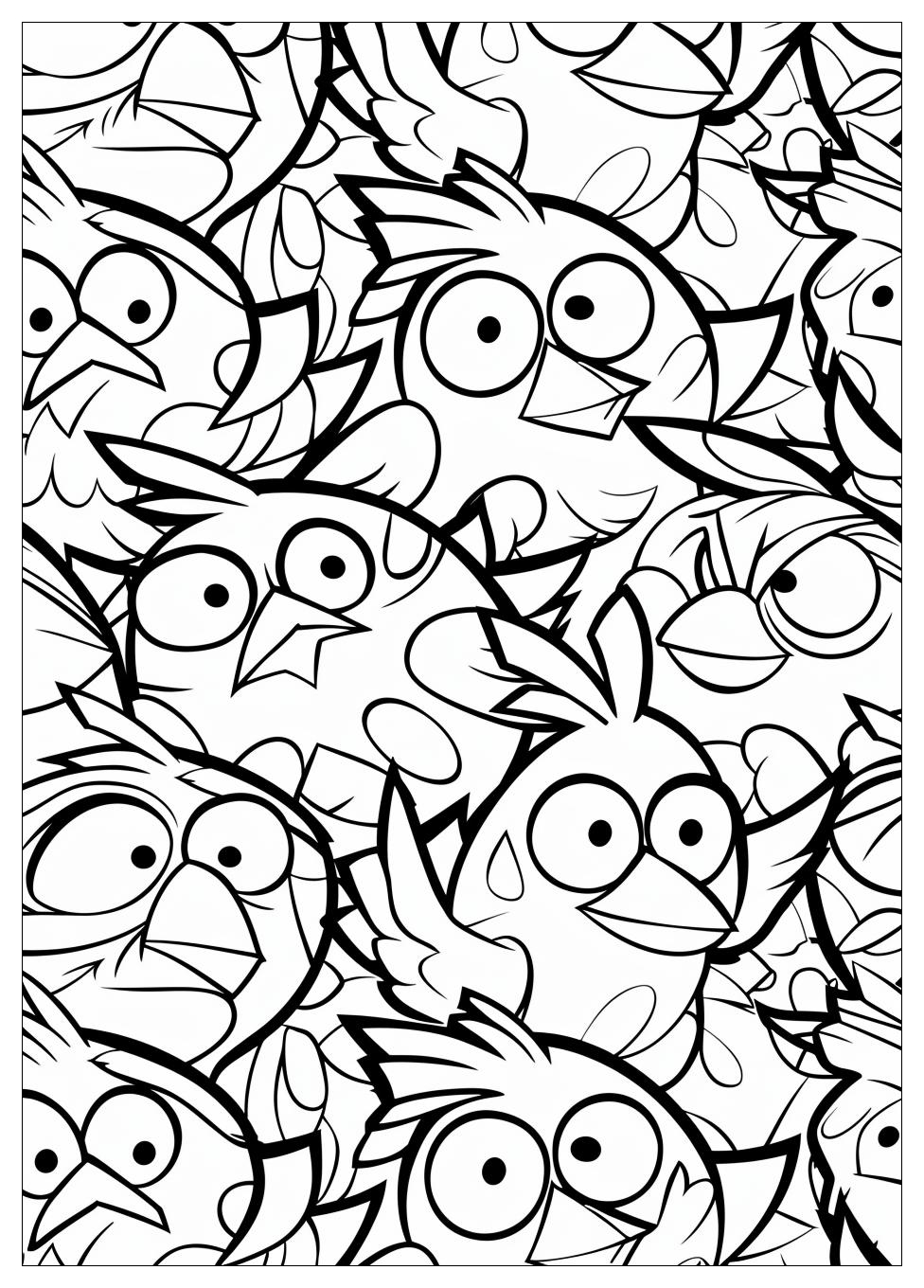 Angry Birds Coloring Pages-20