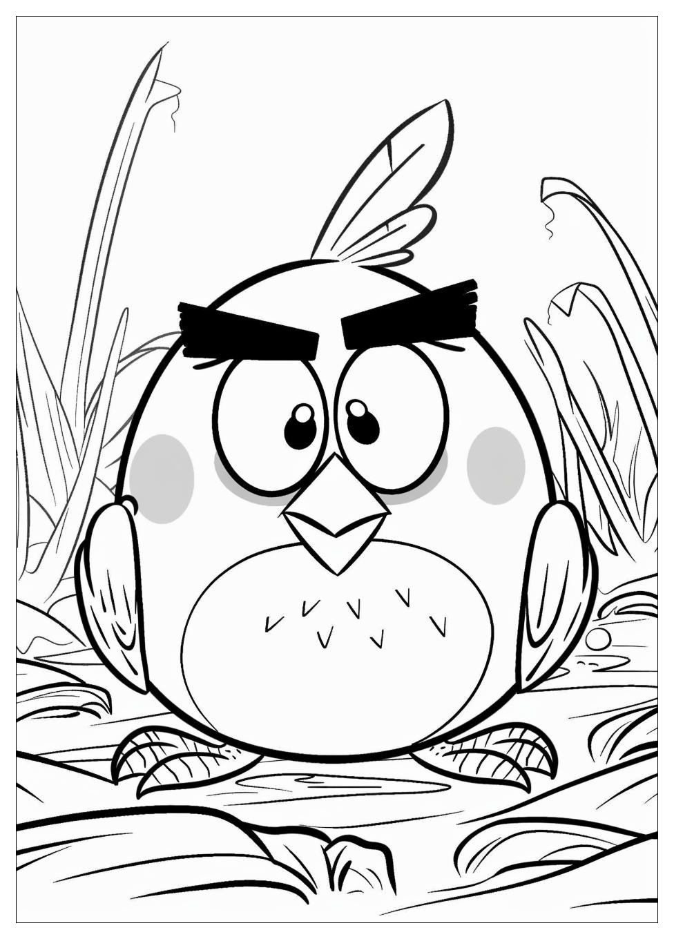 Angry Birds Coloring Pages-3