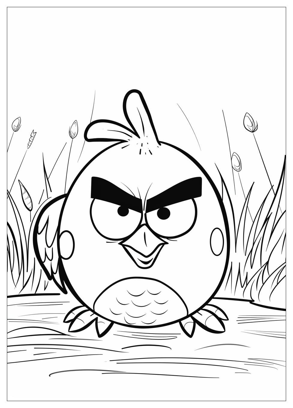 Angry Birds Coloring Pages-5