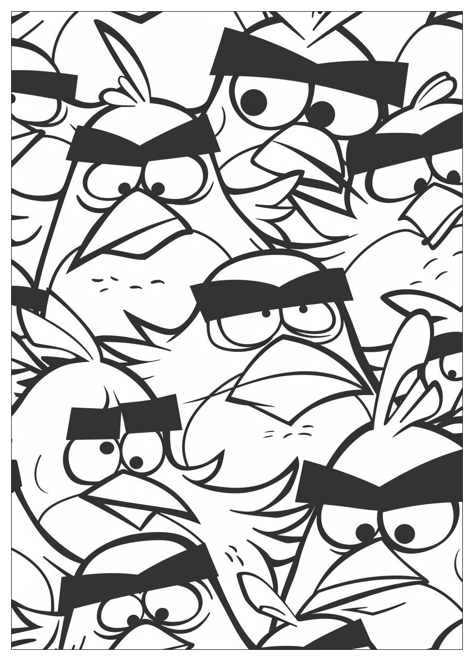 Angry Birds Coloring Pages-6