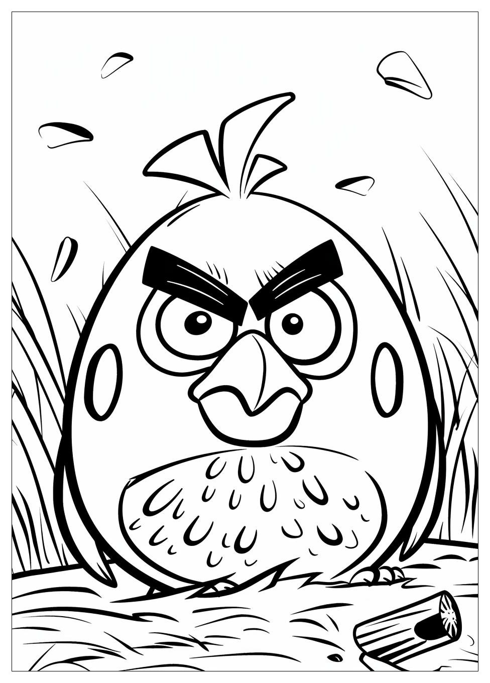 Angry Birds Coloring Pages-7