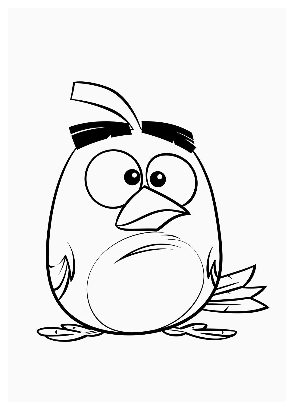 Angry Birds Coloring Pages-8