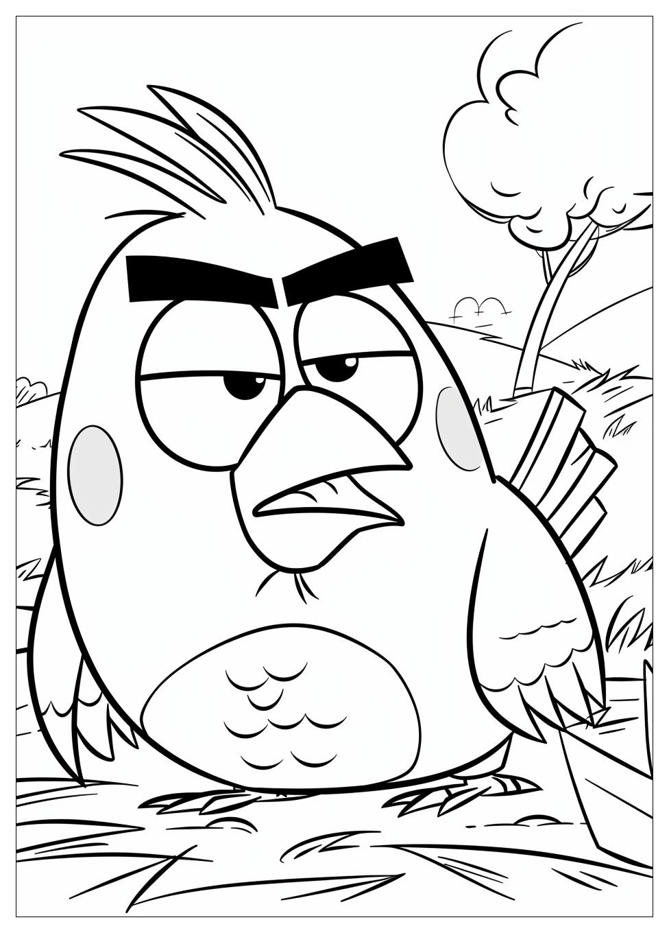 Angry Birds Coloring Pages-9