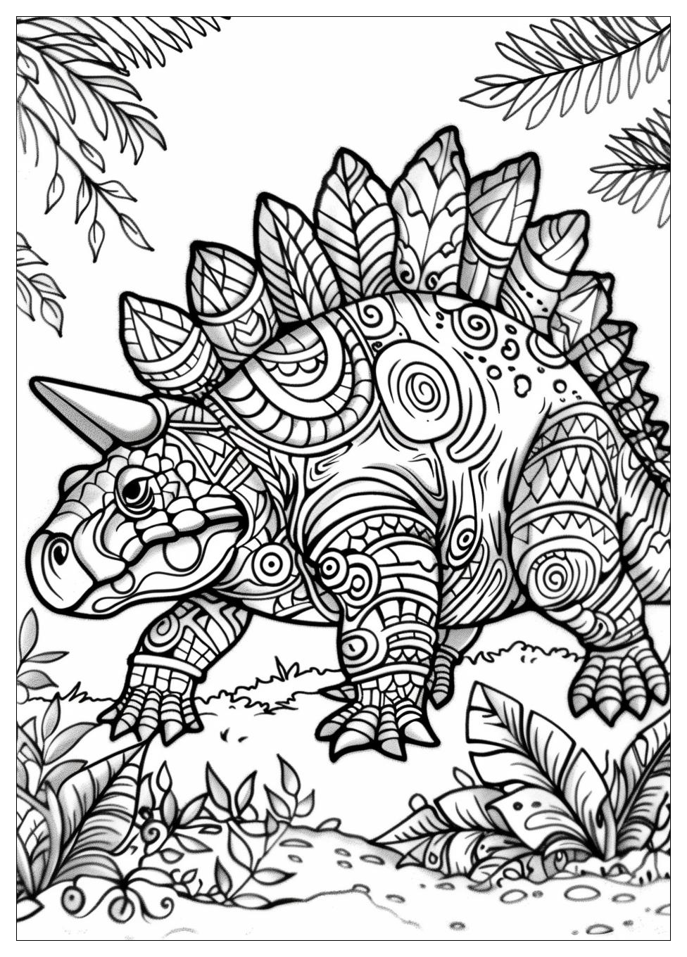 Ankylosaurus Coloring Pages-17