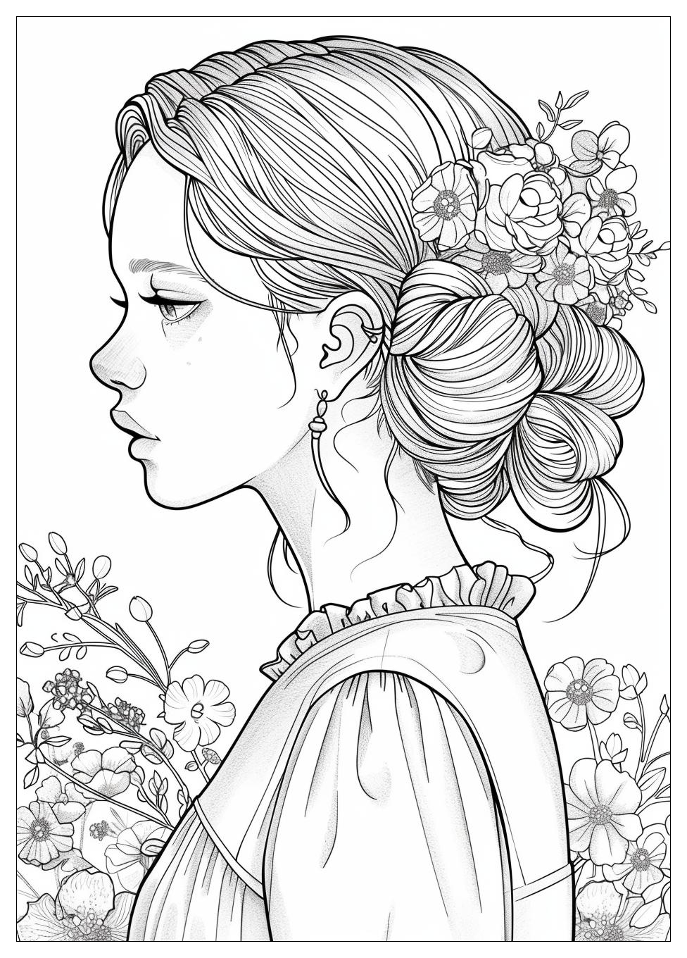 Anna Coloring Pages-13