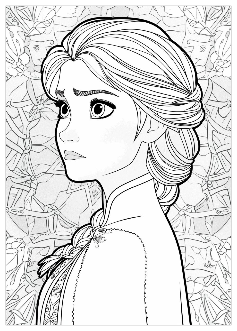 Anna Coloring Pages-14