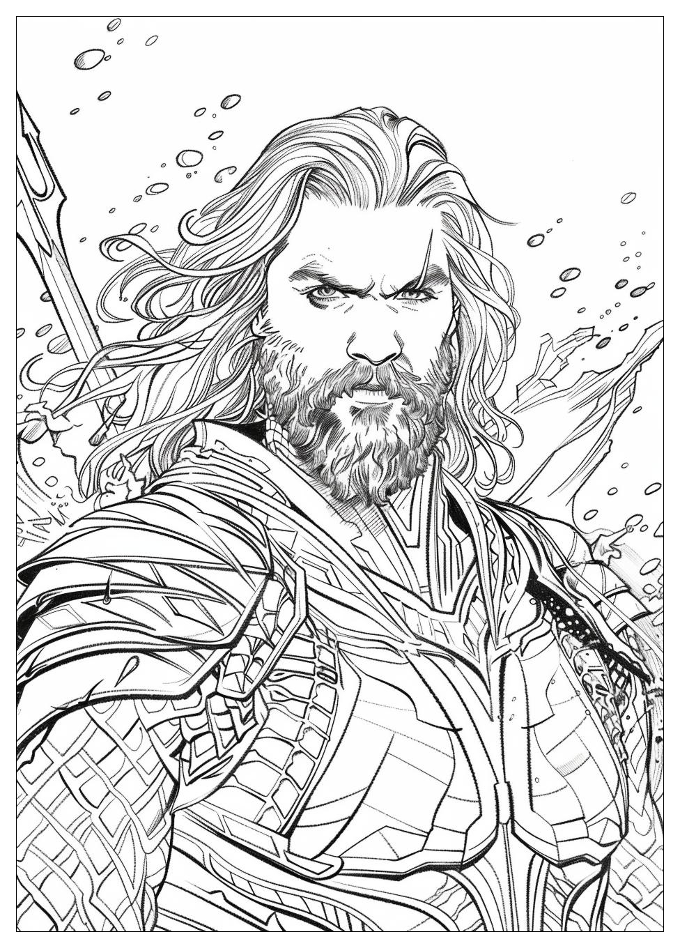 Aquaman Coloring Pages-14