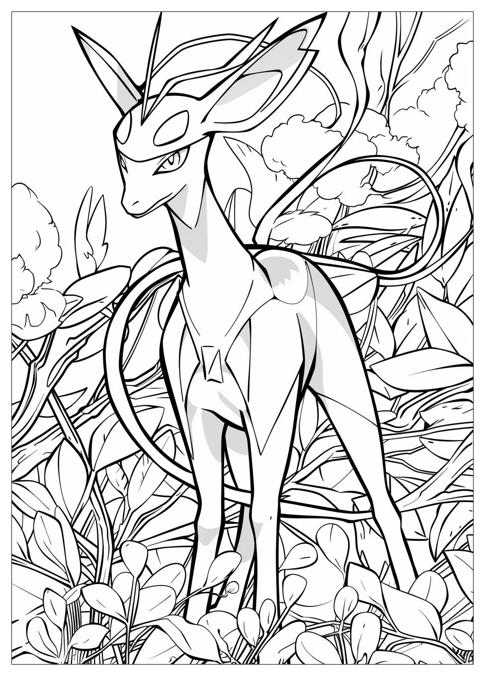 Arceus Coloring Pages-1