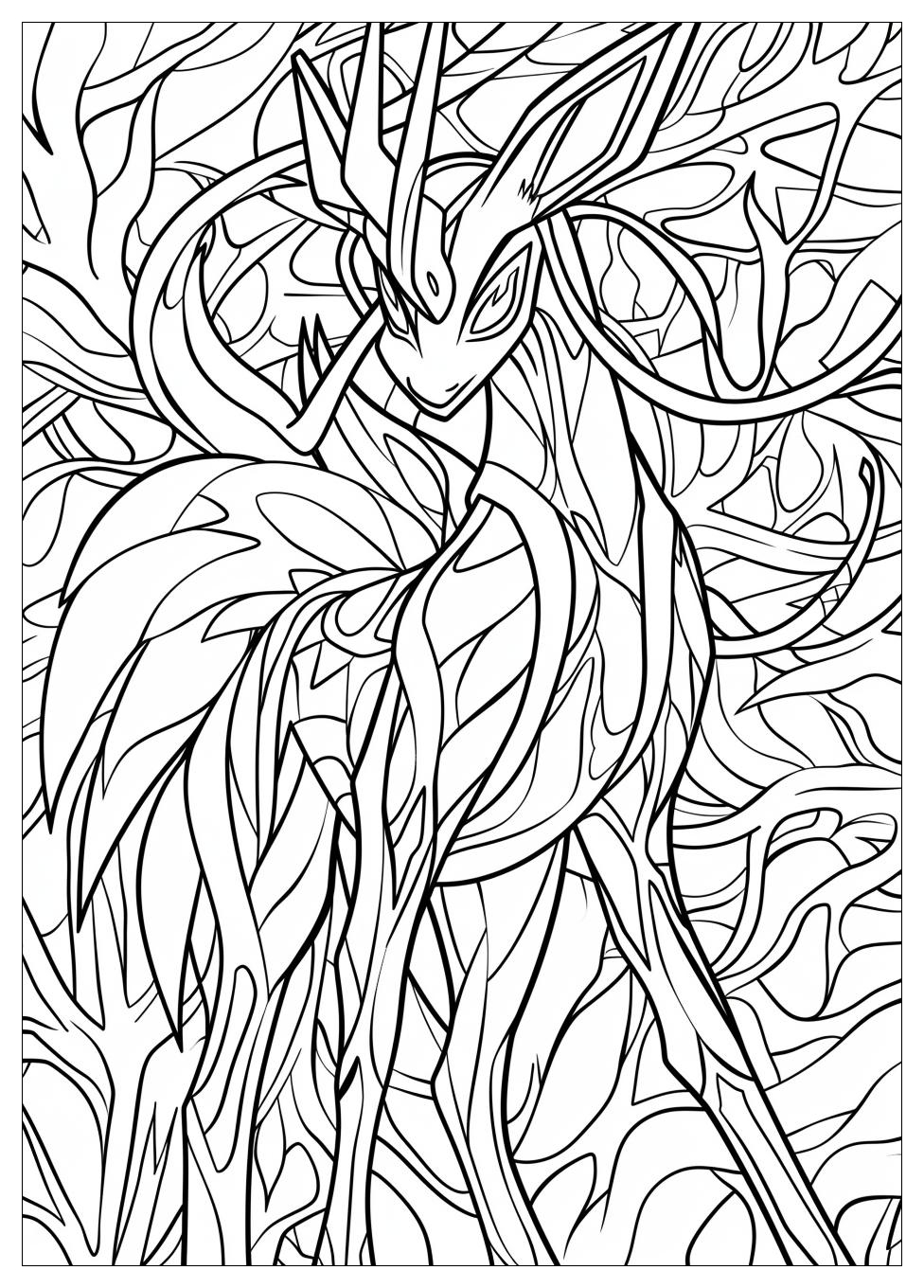 Arceus Coloring Pages-12