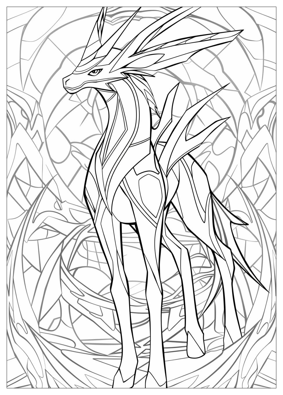 Arceus Coloring Pages-13