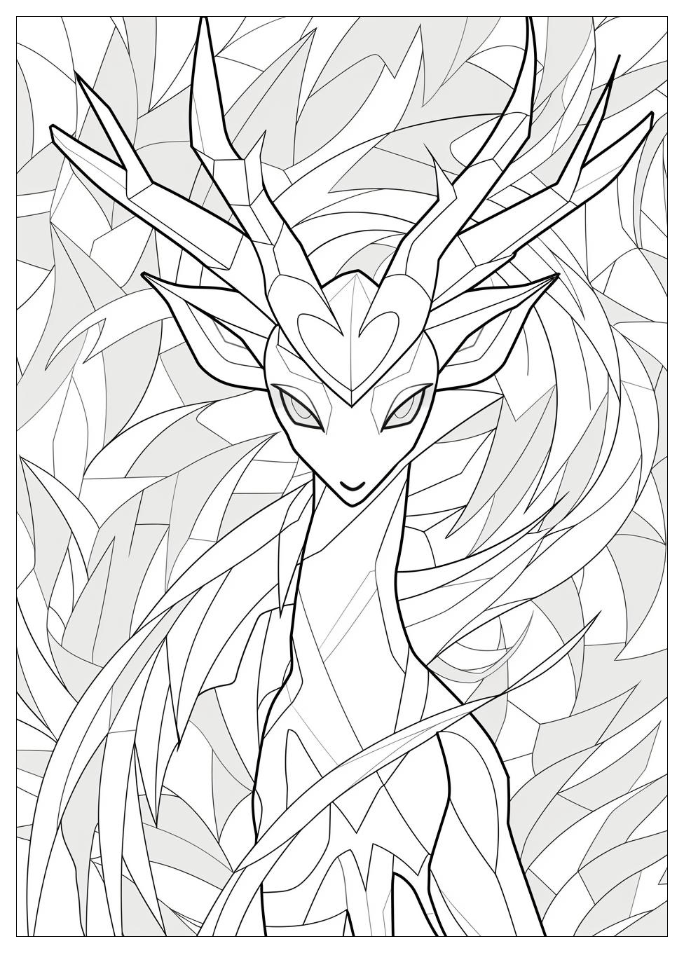 Arceus Coloring Pages-15