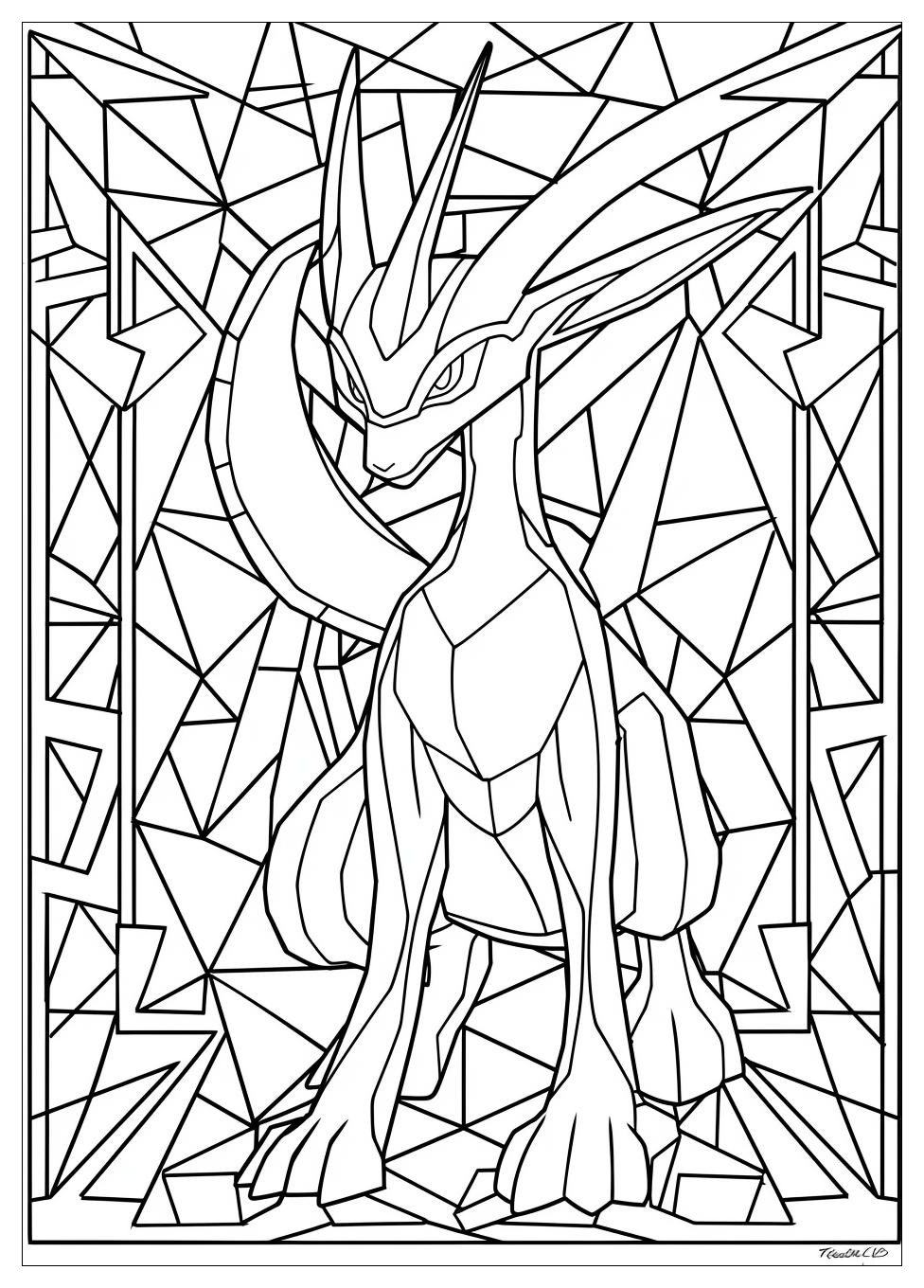 Arceus Coloring Pages-16