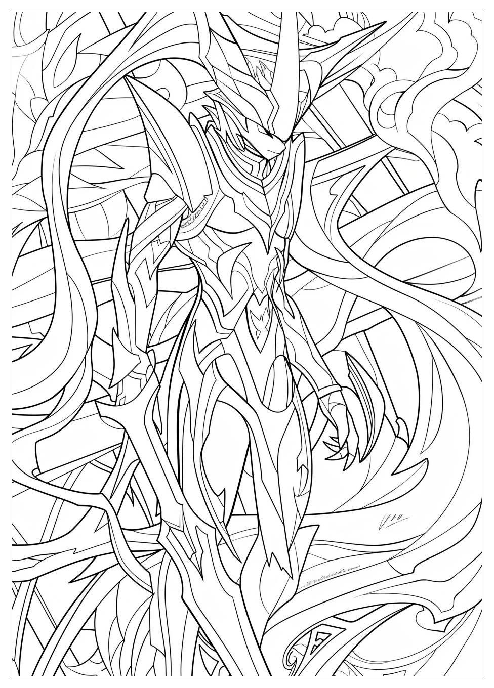 Arceus Coloring Pages-17