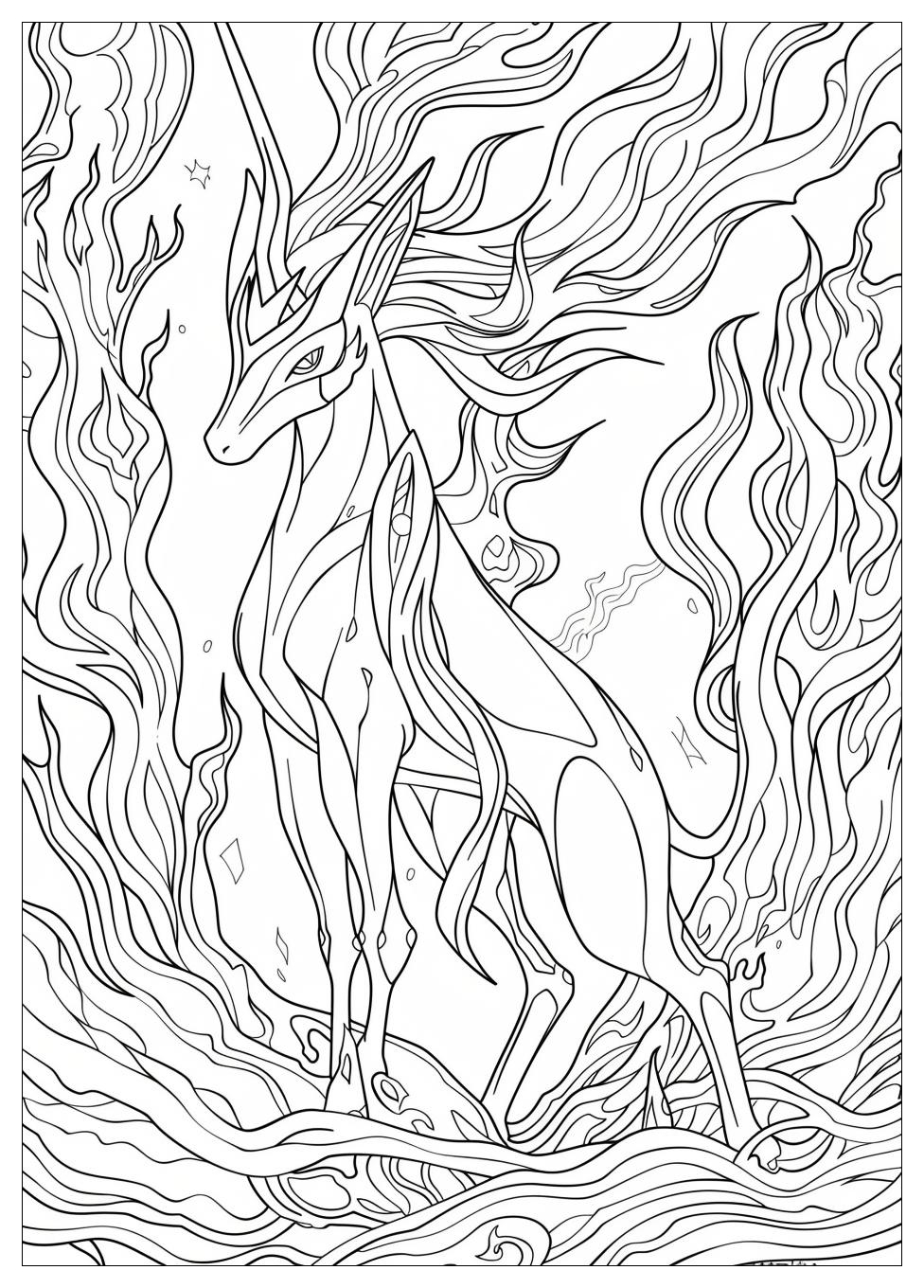 Arceus Coloring Pages-18