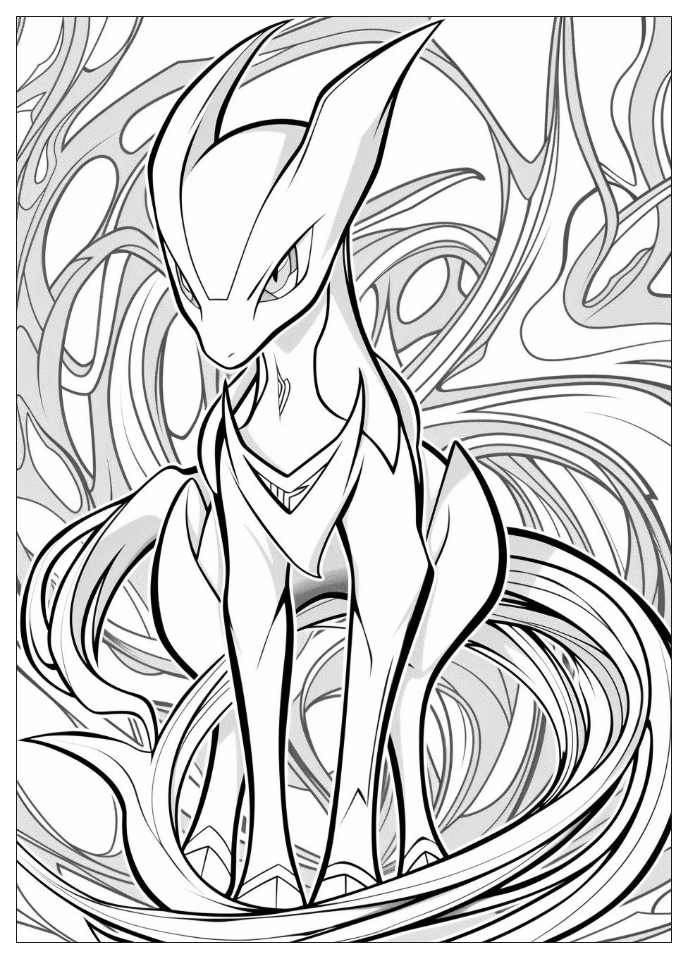 Arceus Coloring Pages-19