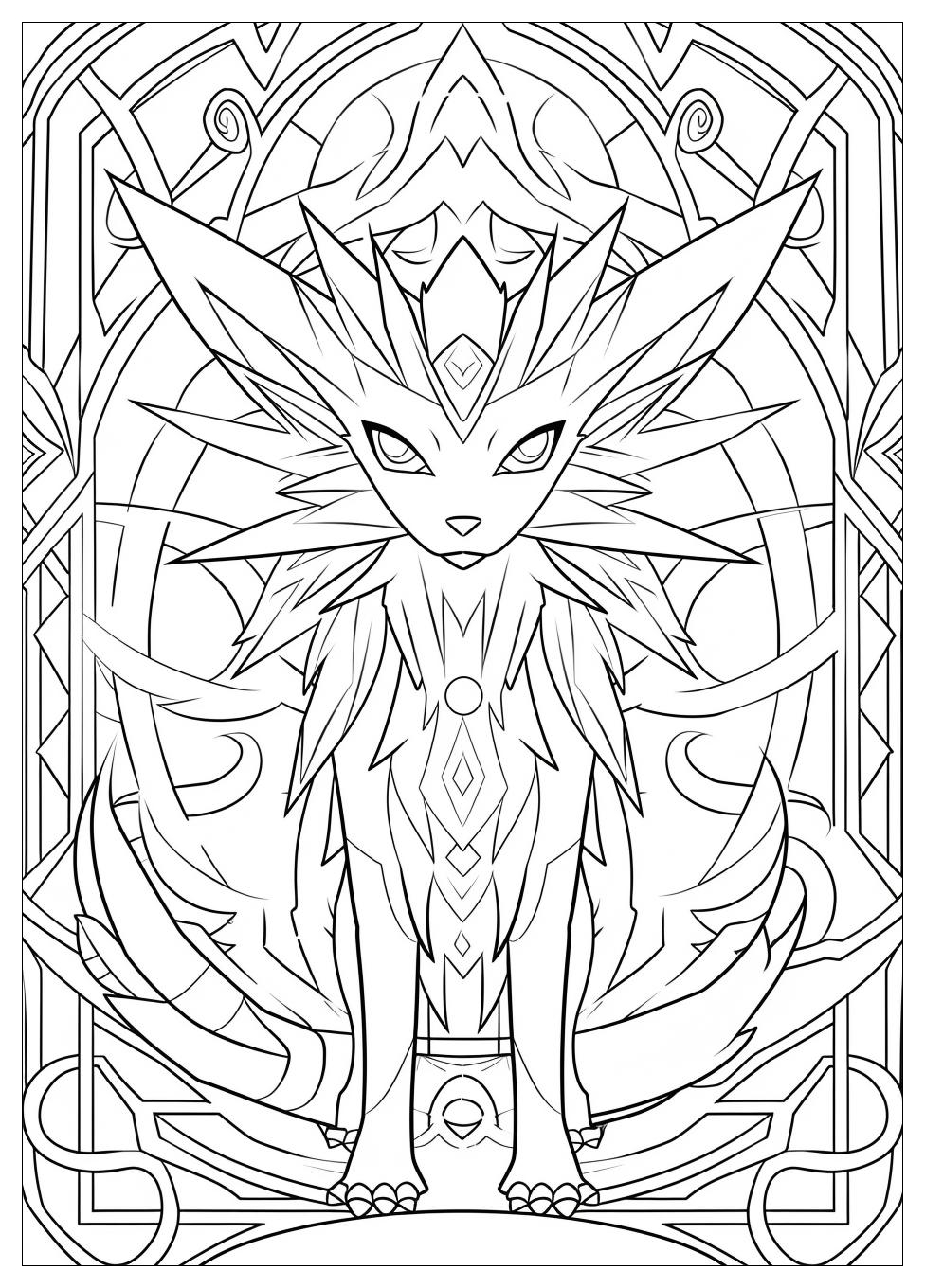 Arceus Coloring Pages-20