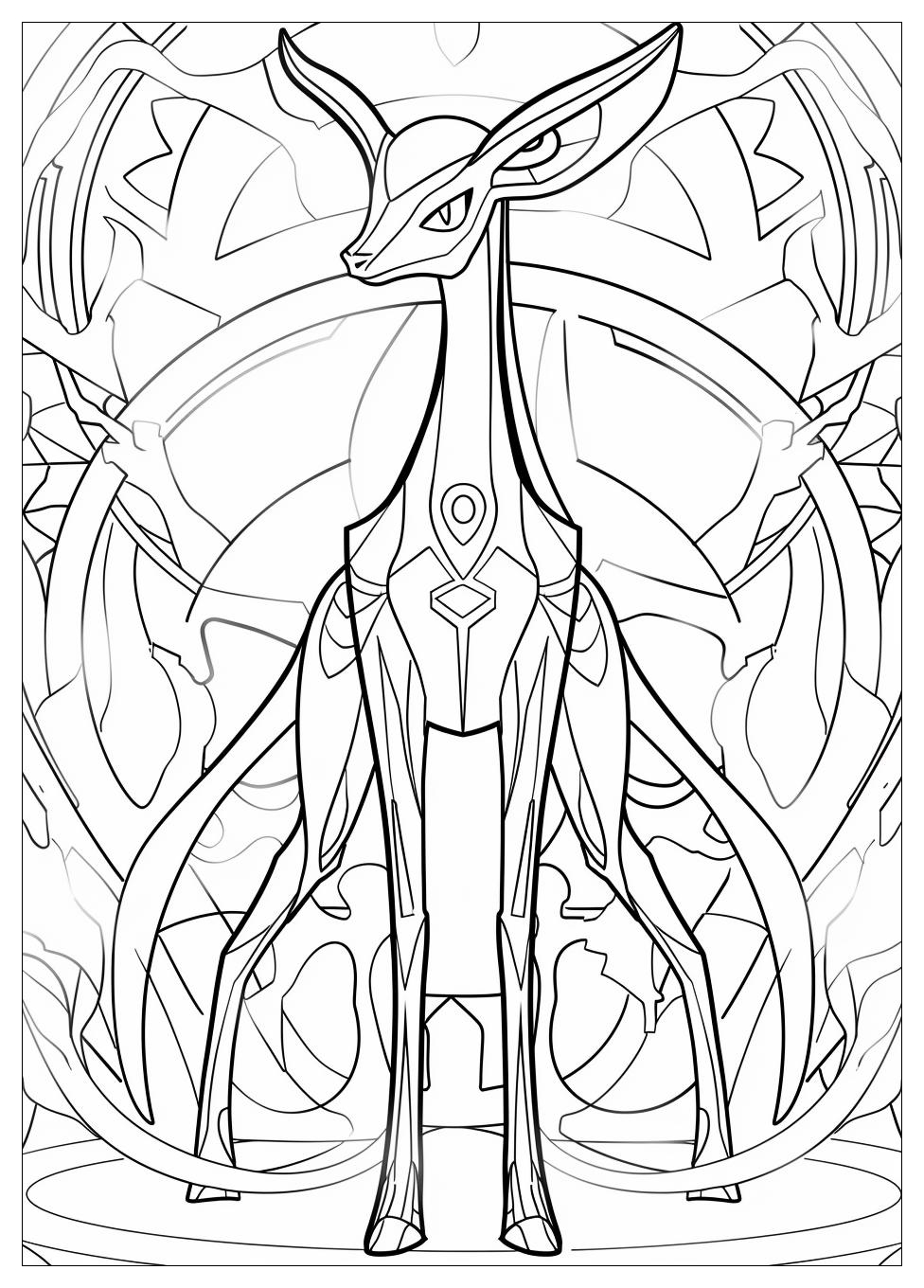 Arceus Coloring Pages-5