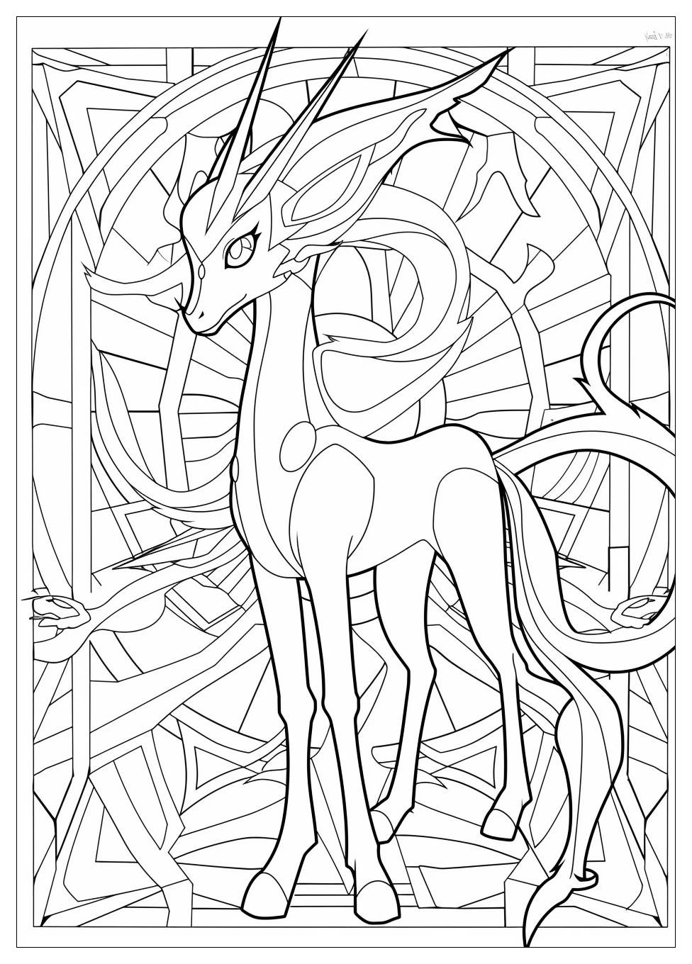 Arceus Coloring Pages-7