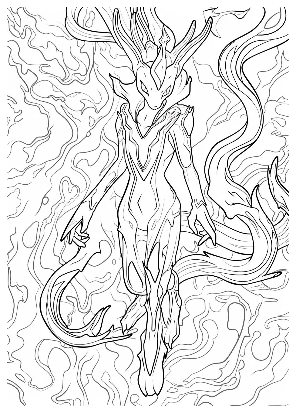 Arceus Coloring Pages-8