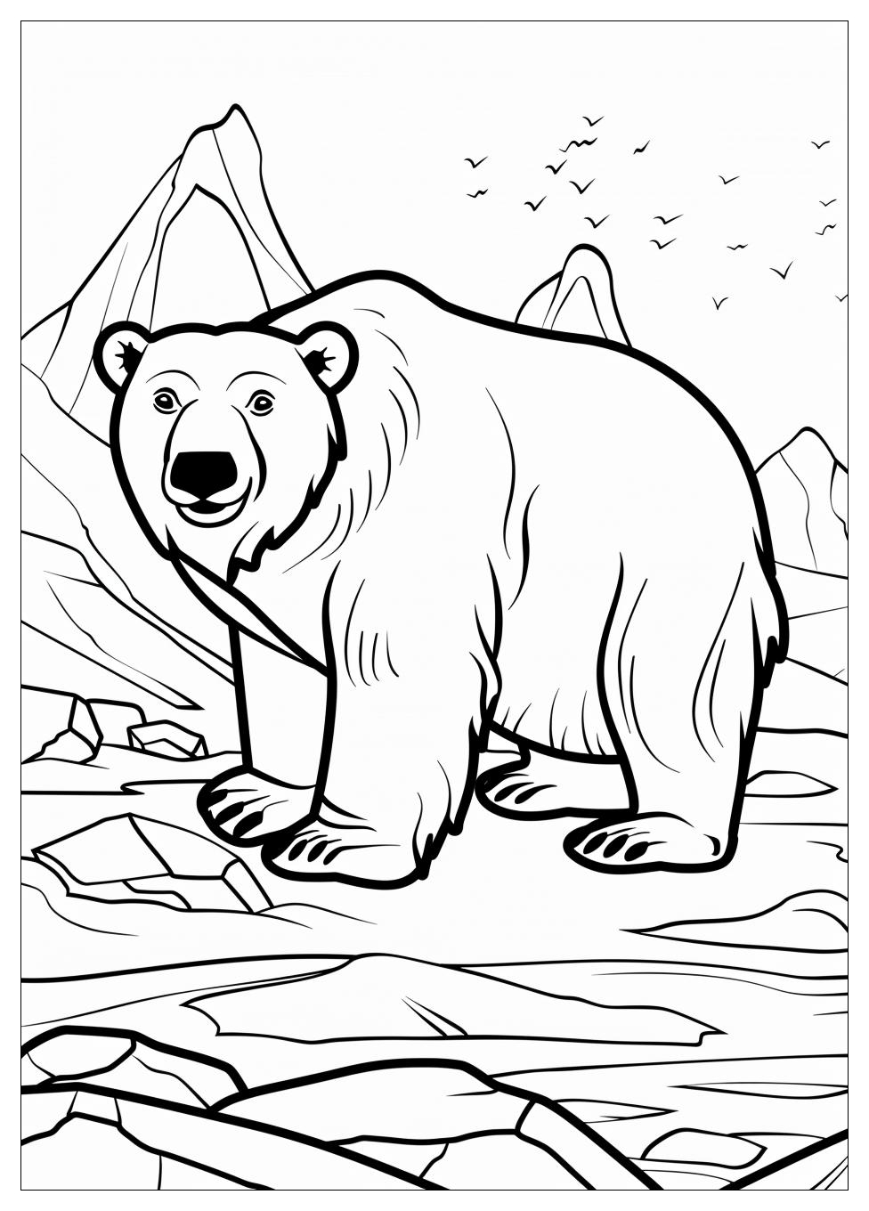 Arctic Animal Coloring Pages-2