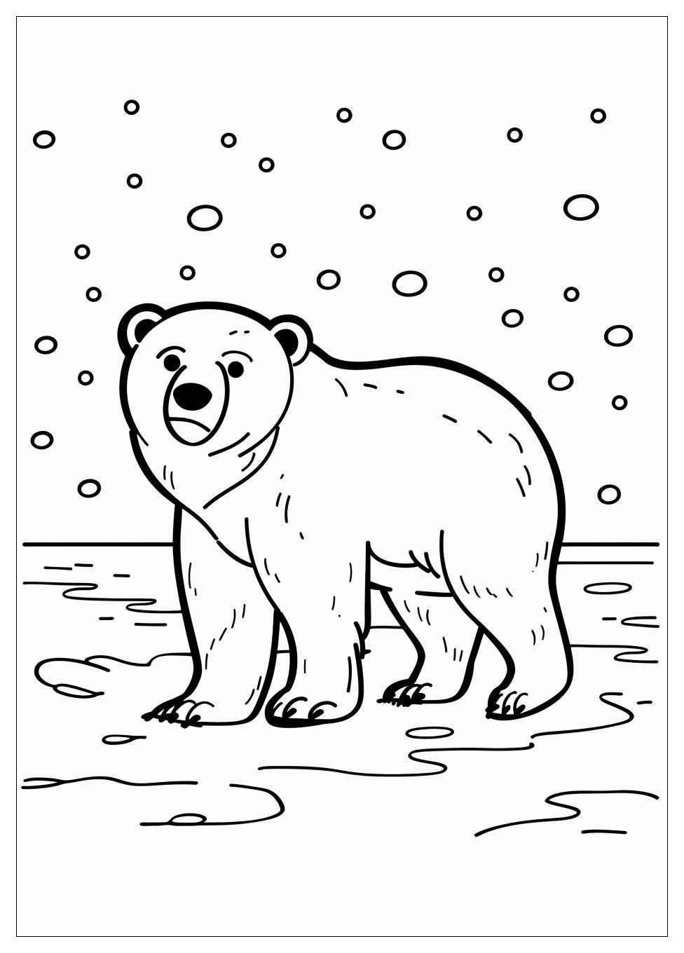 Arctic Animal Coloring Pages-6