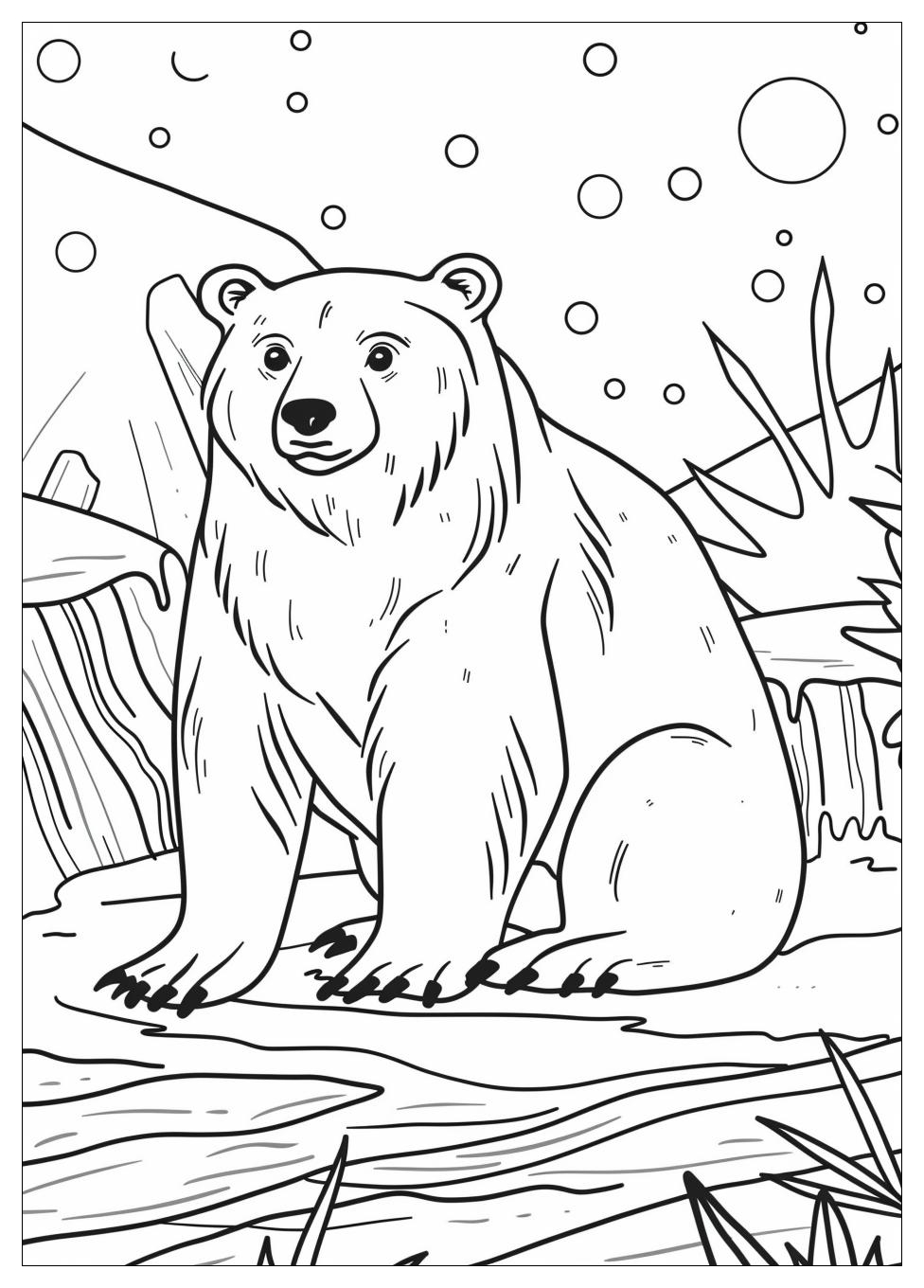 Arctic Animal Coloring Pages-9