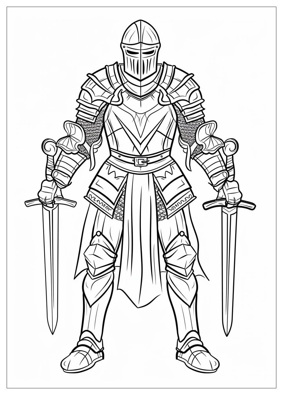 Armor Of God Coloring Pages-1